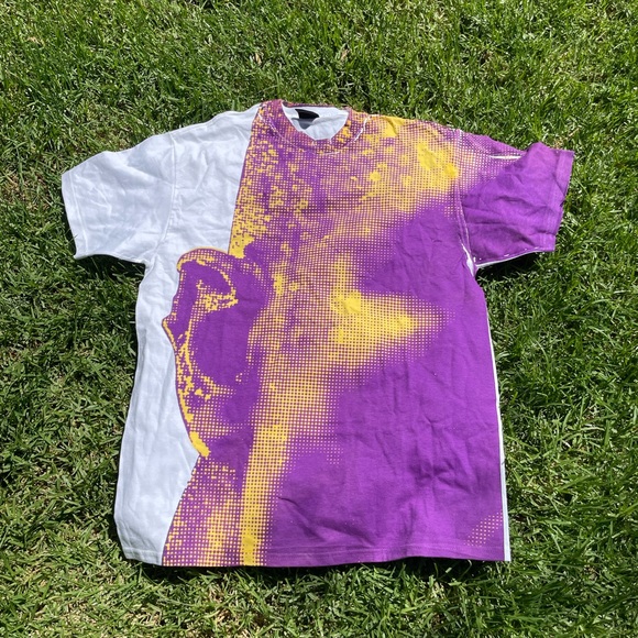 Undefeated Evander Holyfield Mike Tyson Bitten Ear Savage 90s Boxing AOP Large - Picture 1 of 12